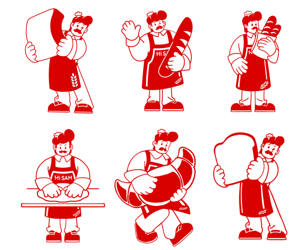 Hi SAM Mascot